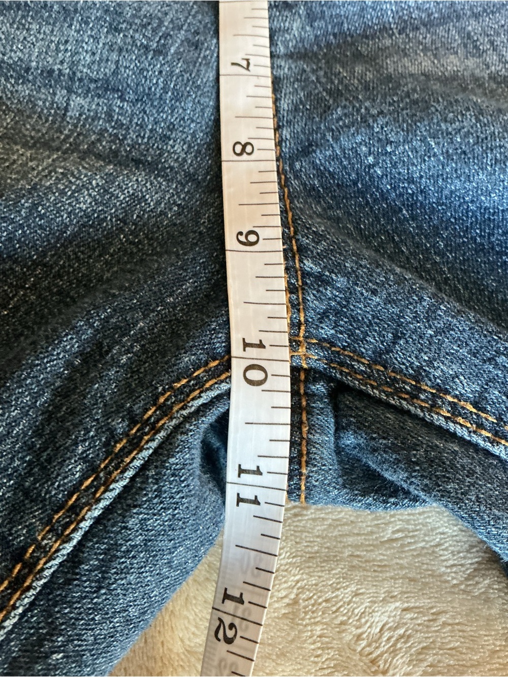 lei Junior's/Women’s Dark Blue Distressed Classic Skinny Button Up Jeans Size 15 - Picture 10 of 13